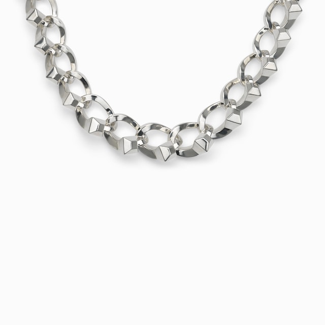 Chiodo chunky intertwined necklace
