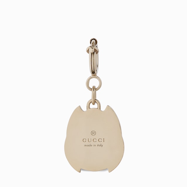 Owl-shaped bag charm