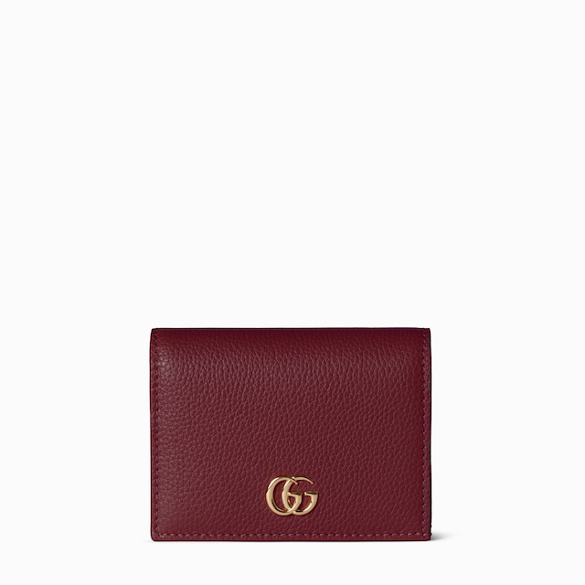 Bi-color GG Marmont small wallet