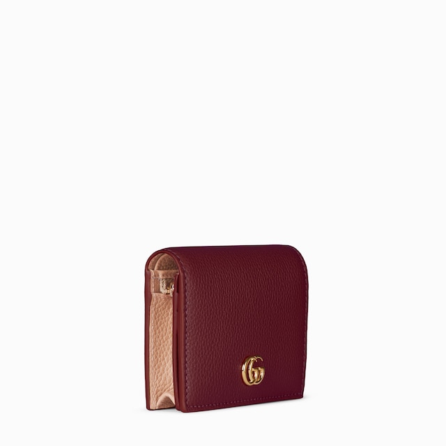 Bi-color GG Marmont small wallet