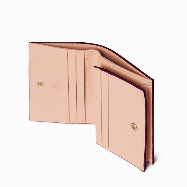 Bi-color GG Marmont small wallet