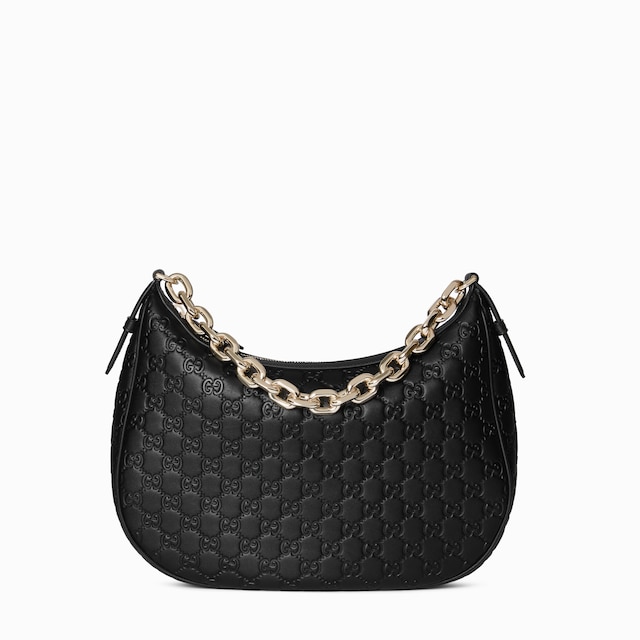 GG Emblem large shoulder bag