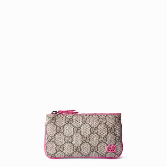 Pochette portachiavi bicolore