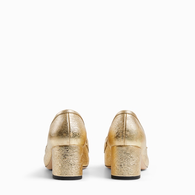 Women's loafer pump with Horsebit