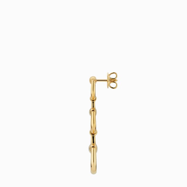 Gucci Horsebit 18k drop earrings