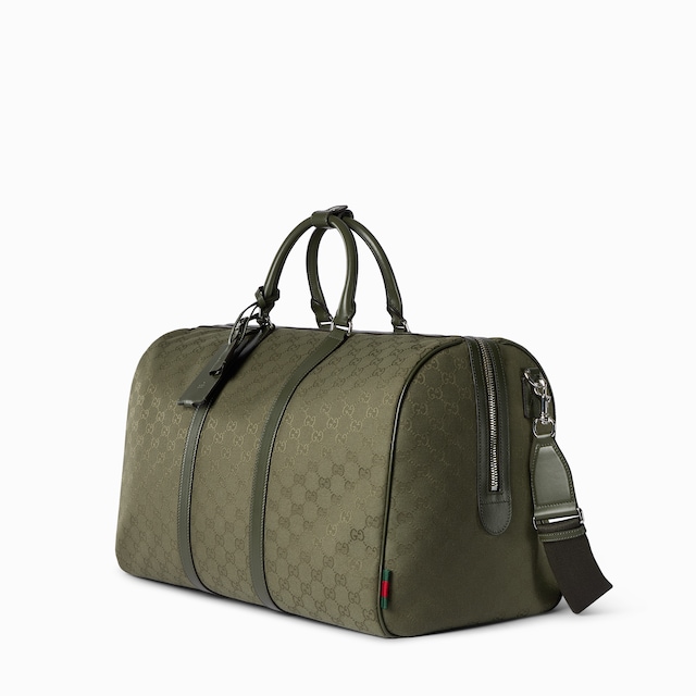 GG canvas large duffle bag 