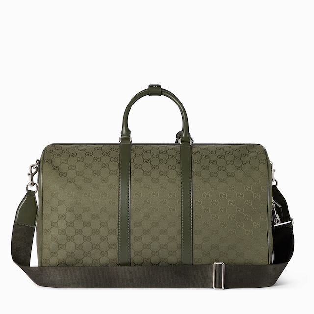 GG canvas large duffle bag 