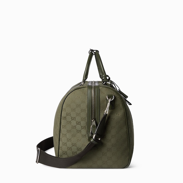 GG canvas large duffle bag 