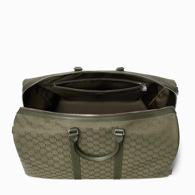 GG canvas large duffle bag 