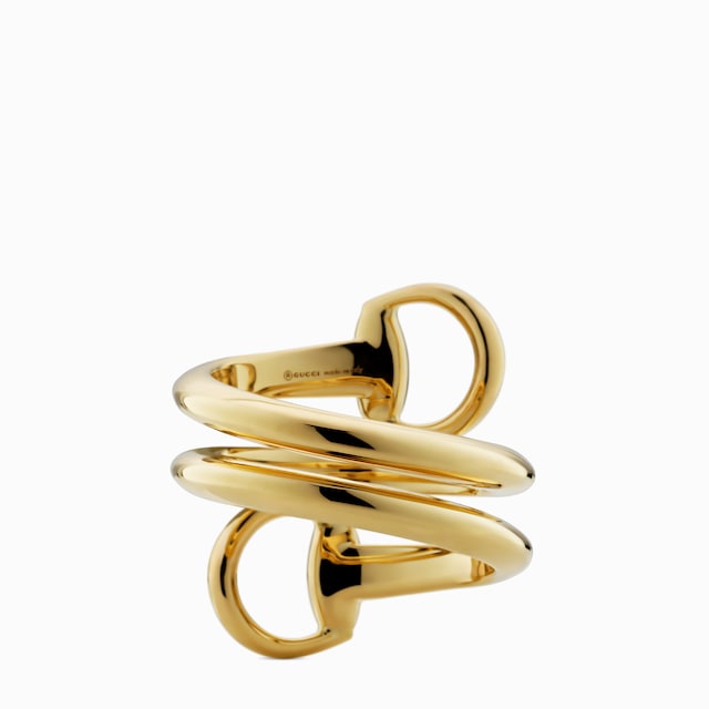 Gucci Horsebit 18k contrarie ring