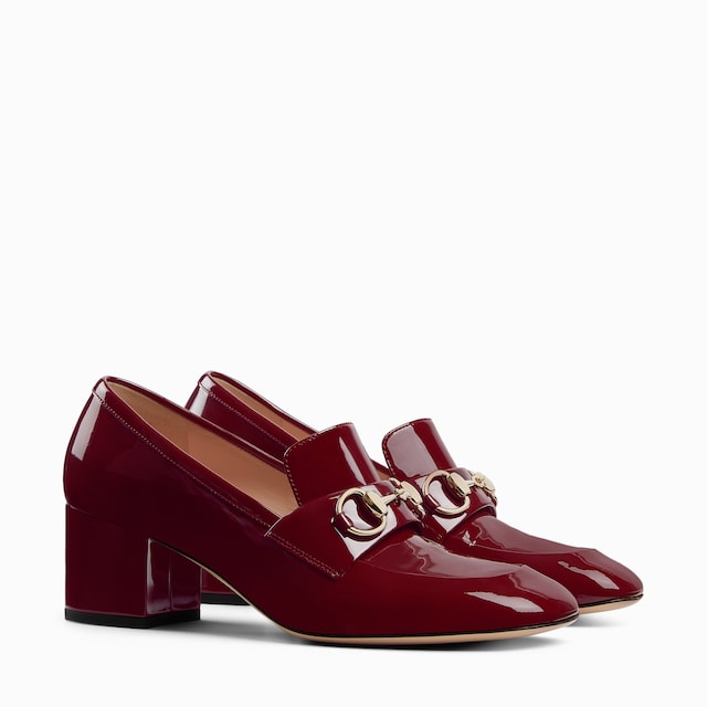 Women's loafer pump with Horsebit