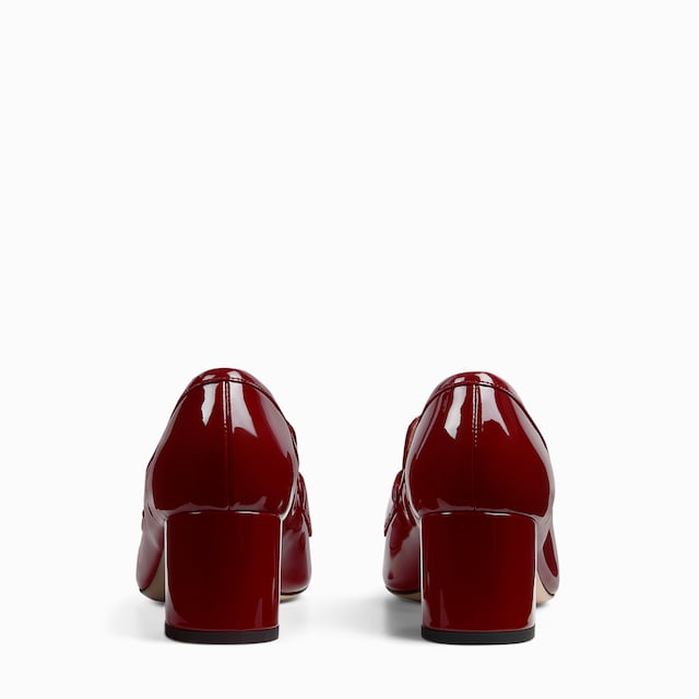 Women's loafer pump with Horsebit
