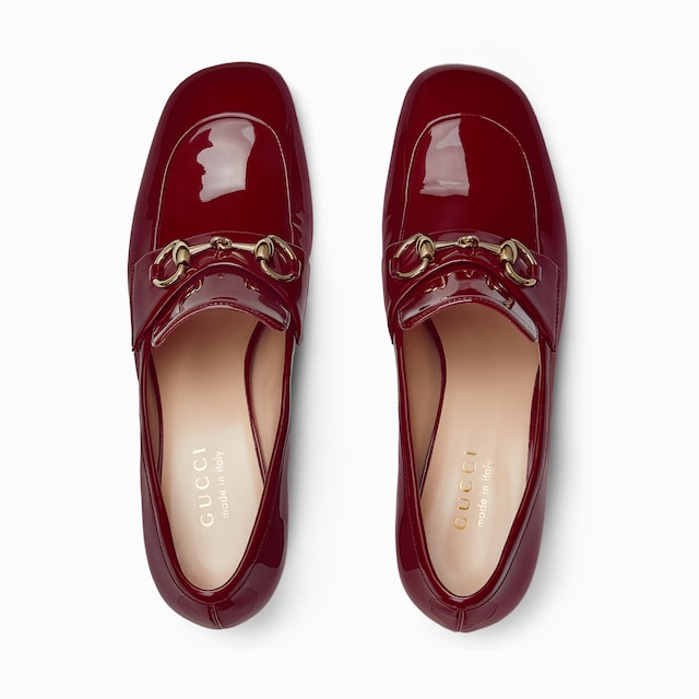 Women's loafer pump with Horsebit
