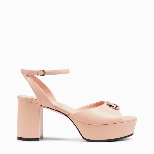 サンダル・ミュール GUCCI Chalk Leather Sandals Designer Sandals for Women | GUCCI® Canada