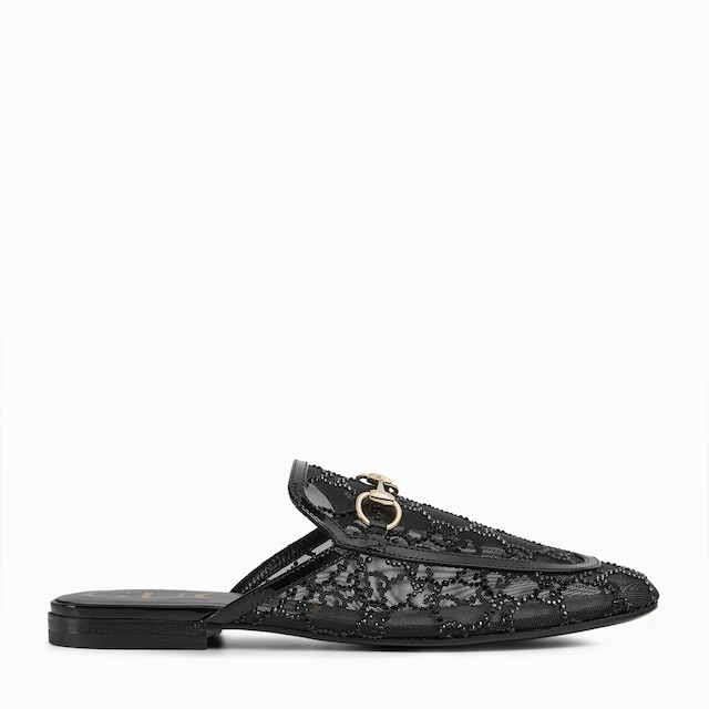 Women's GG crystal Princetown slipper