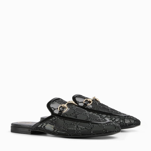 Women's GG crystal Princetown slipper