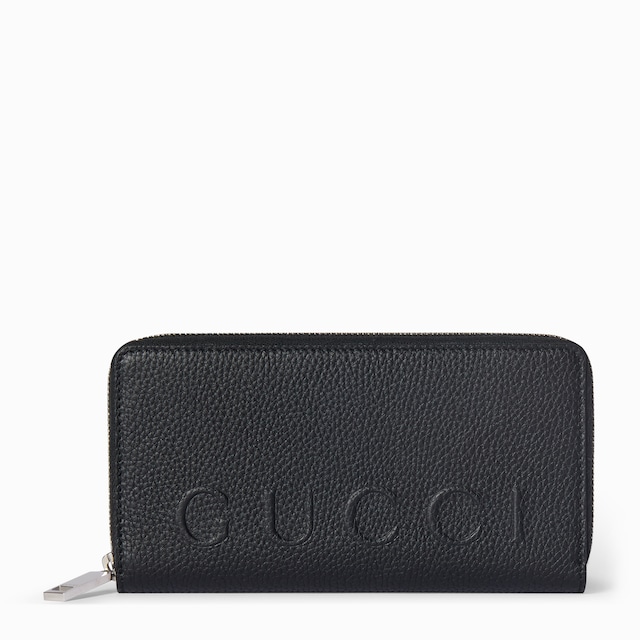 Zip around wallet with logo