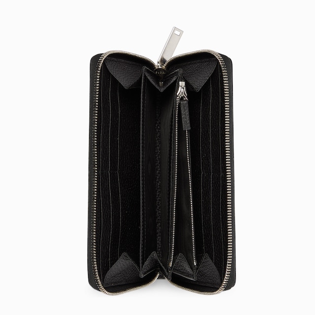 Zip around wallet with logo