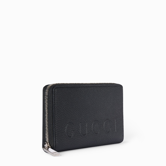 Zip around wallet with logo