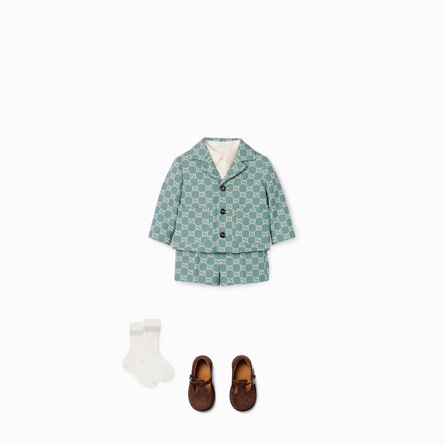 Baby GG cotton jacquard shirt