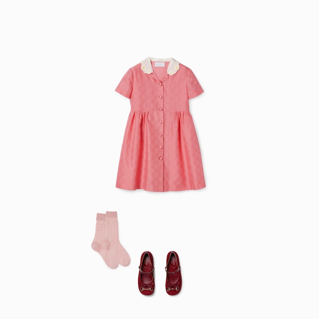 Children's GG cotton dress