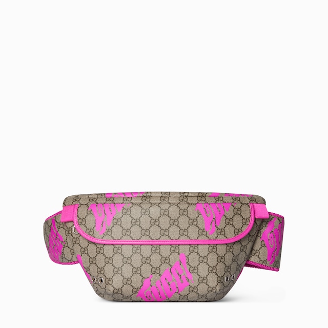Large belt bag with print