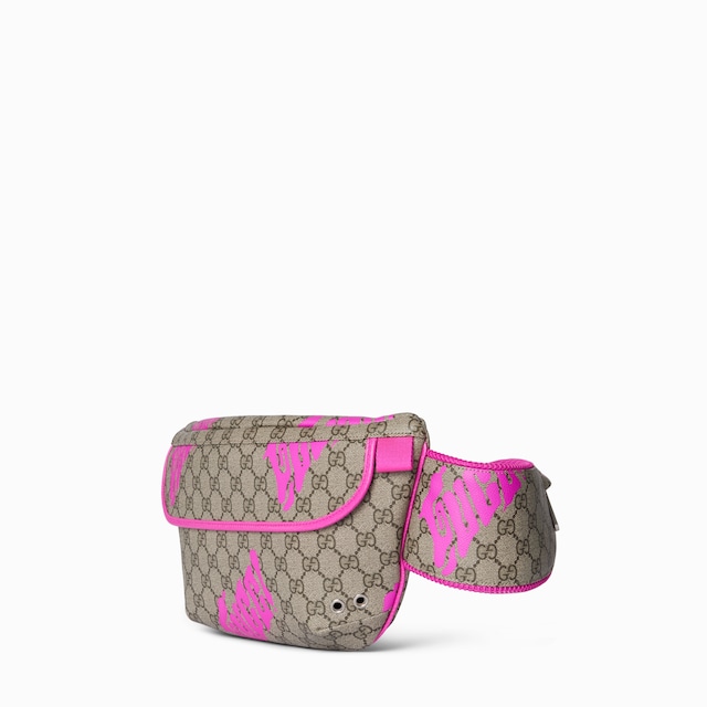 Large belt bag with print