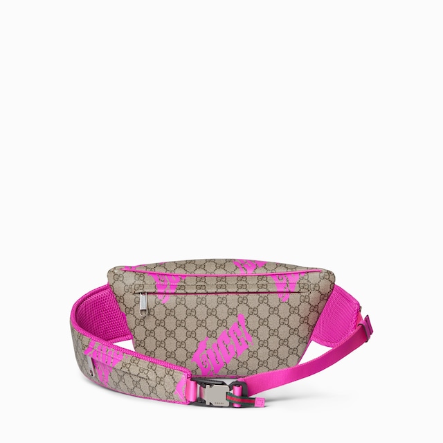 Large belt bag with print