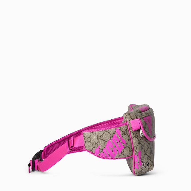 Large belt bag with print
