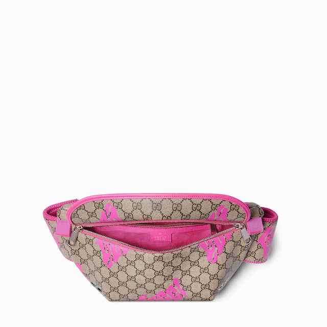 Large belt bag with print
