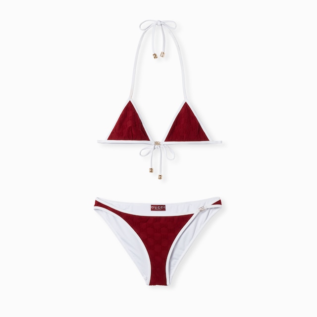 GG terrycloth bikini