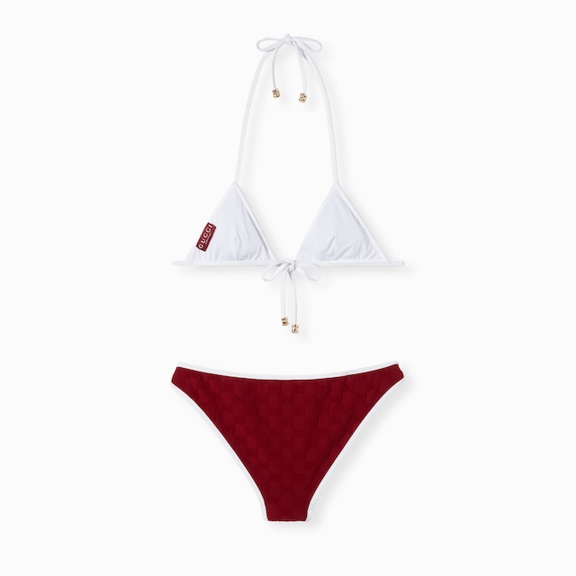 GG terrycloth bikini
