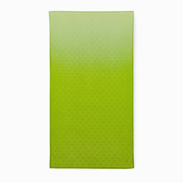 GG terrycloth beach towel