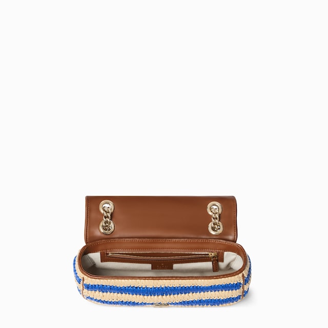 GG Marmont woven medium shoulder bag