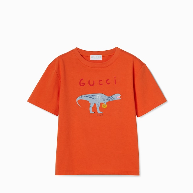 Kinder-T-Shirt aus Baumwolle mit Print