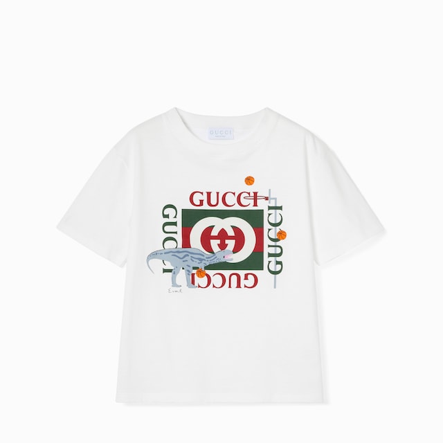 Children's cotton T-shirt with print