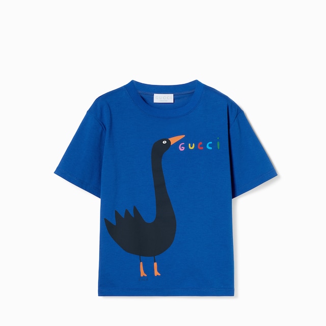 Children's cotton T-shirt with print