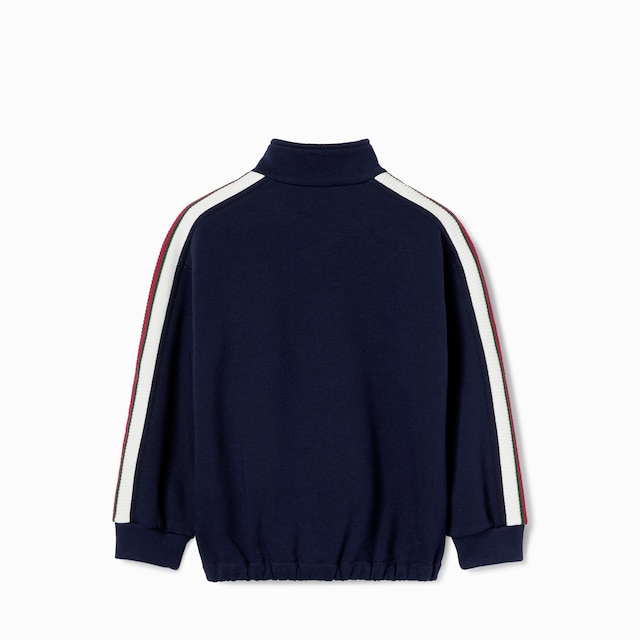 Children's cotton zip jacket