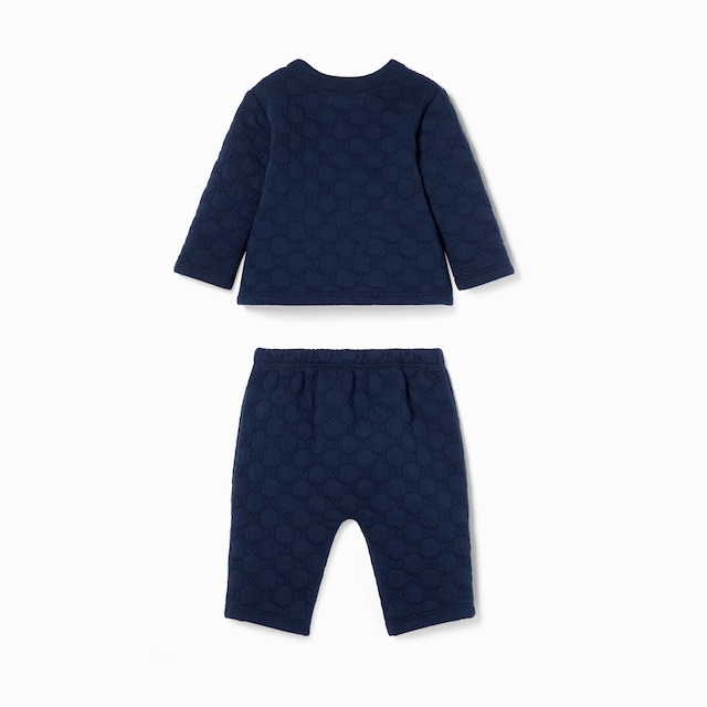 Baby padded GG jersey gift set