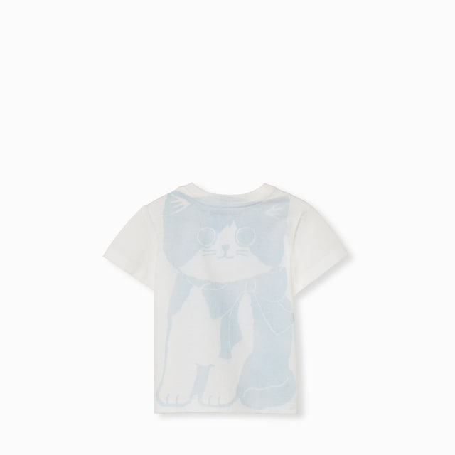 Baby cotton T-shirt with print