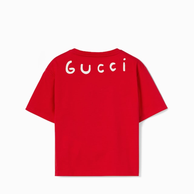 Children's cotton T-shirt with print