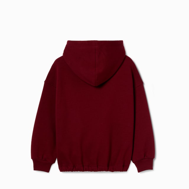 Children's cotton hooded sweatshirt