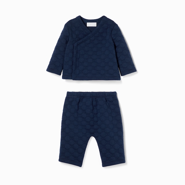 Baby padded GG jersey gift set