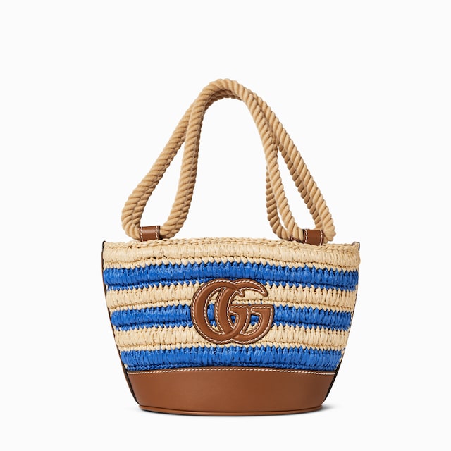Geflochtene Mini Bucket Bag
