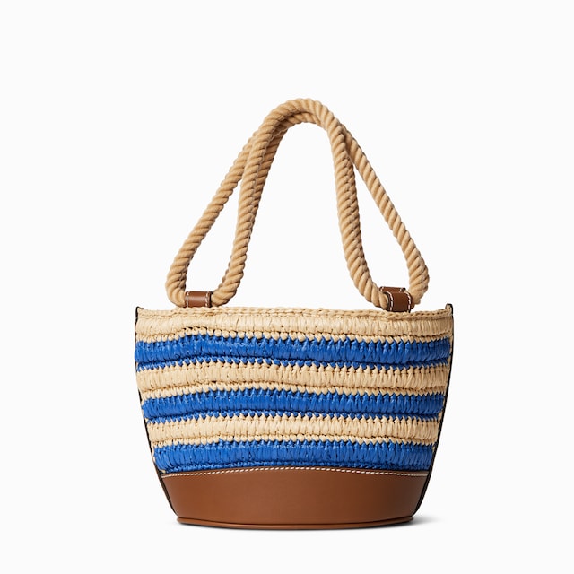 Geflochtene Mini Bucket Bag
