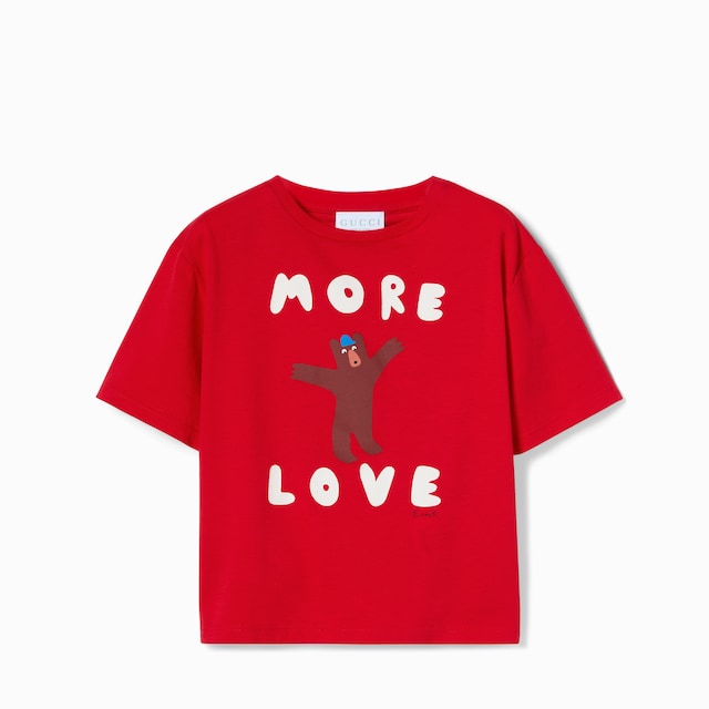 Children's cotton T-shirt with print