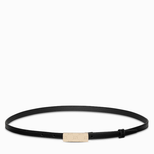 Ceinture fine avec boucle plate