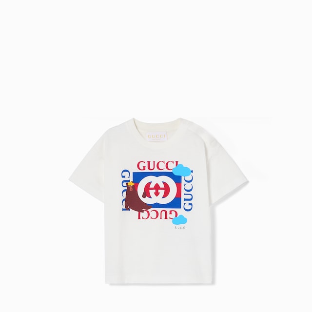 Baby cotton T-shirt with print