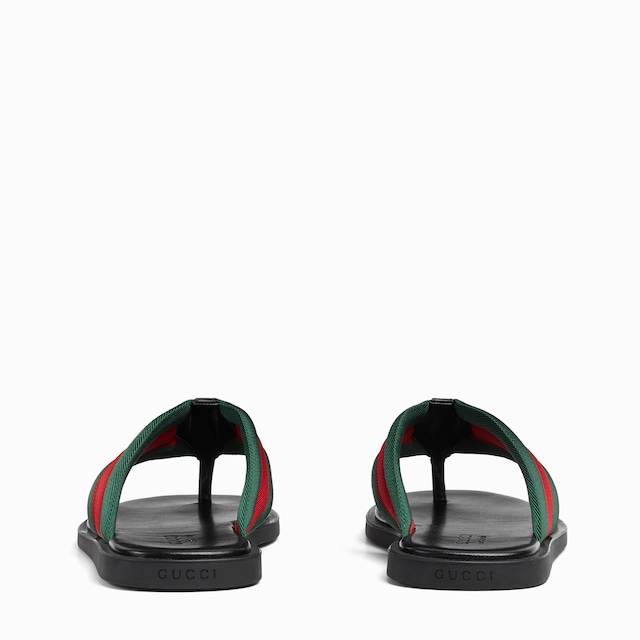 Men's thong sandal with Interlocking G