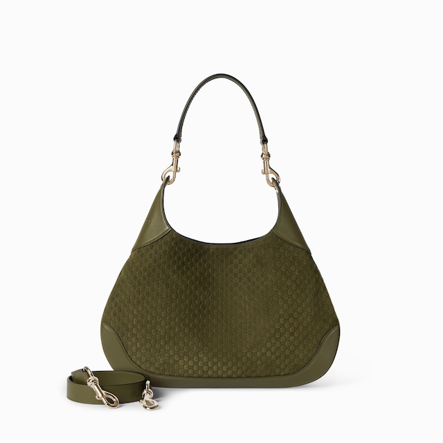 حقيبة كتف Gucci B كبيرة الحجم
